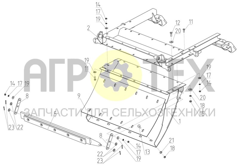 Диффузор (1401.01.04.010) (№21 на схеме)